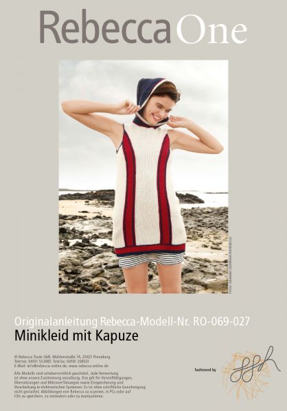 Minikleid mit Kapuze