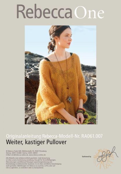 Weiter, kastiger Pullover