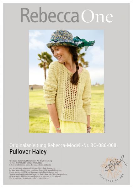 Strickanleitung – Pullover Haley