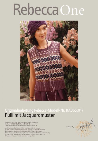 Pulli mit Jacquardmuster