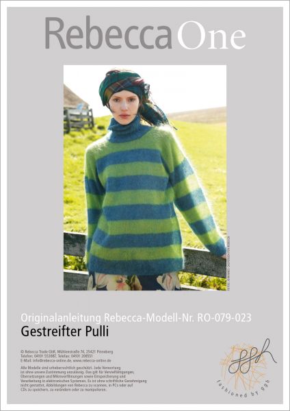 Anleitung - Gestreifter Pulli