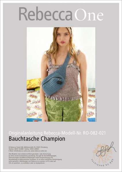 Anleitung - Bauchtasche Champion