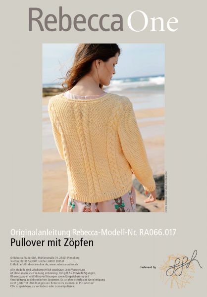 Pullover mit Zöpfen