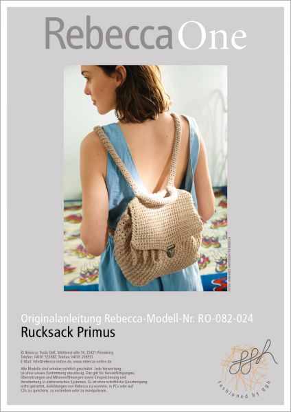 Anleitung - Rucksack Primus