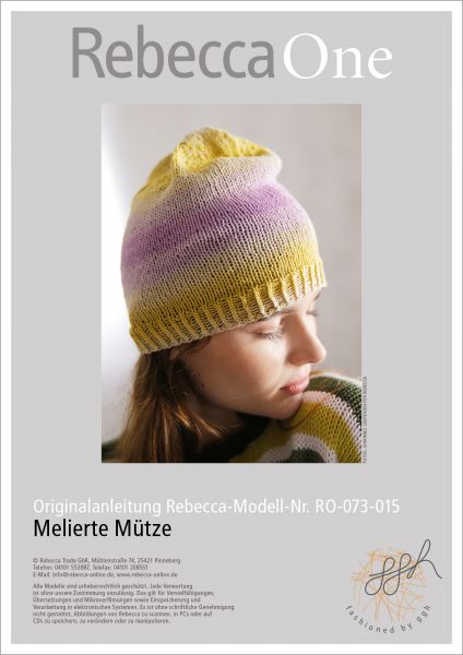 Knit pattern – beanie