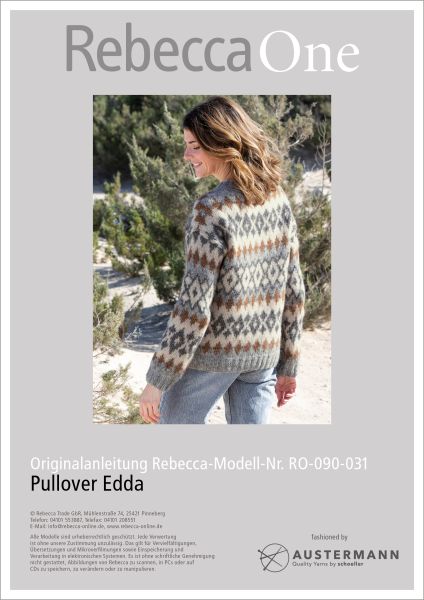 Anleitung - Pullover Edda