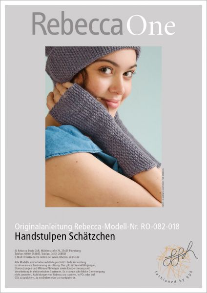 Anleitung - Handstulpen Schätzchen