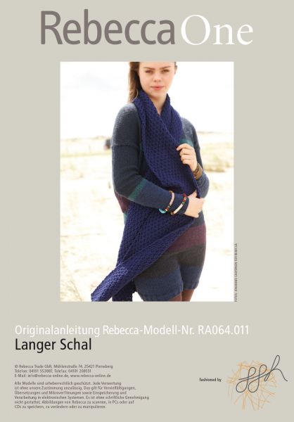 Langer Schal