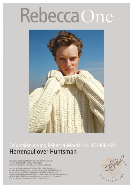 Anleitung - Herrenpullover Huntsman