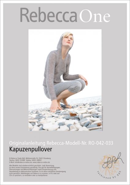Anleitung - Kapuzenpullover