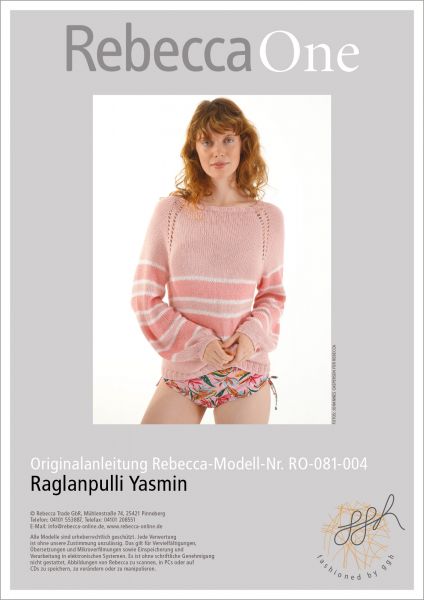 Anleitung - Raglanpulli Yasmin