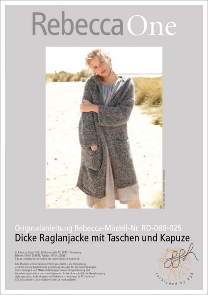 Anleitung - Dicke Raglanjacke